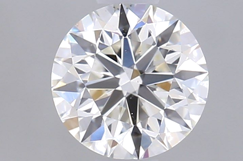 0.59 carat I-VS2 Excellent cut Natūralus Round Deimantas (1)