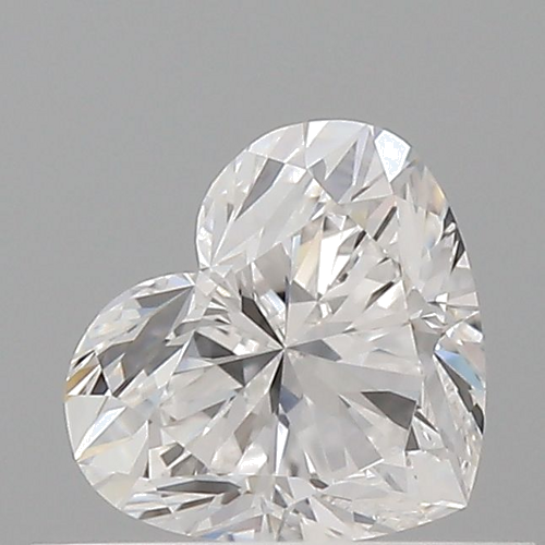 0.51 carat E-VVS1 Natūralus Heart Deimantas (1)