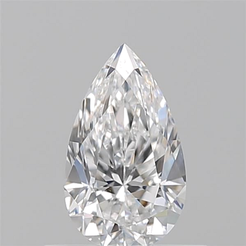 0.5 carat E-VS1 Natūralus Pear Deimantas (1)