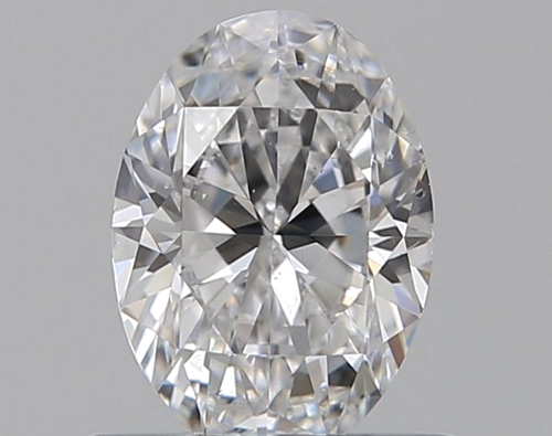 0.59 carat D-VS2 Natūralus Oval Deimantas (1)