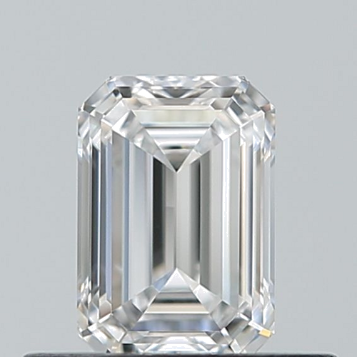 0.5 carat D-VVS2 Natūralus Emerald Deimantas (1)