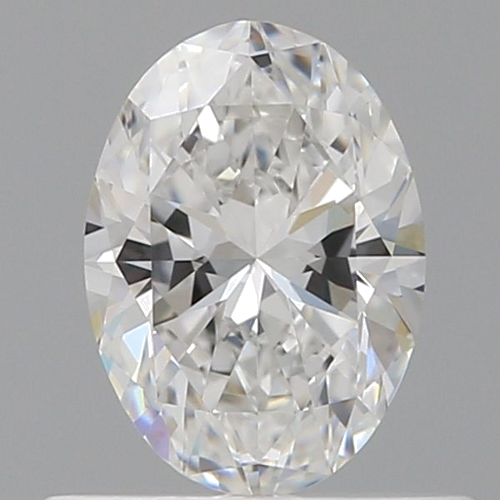 0.5 carat E-VVS2 Natūralus Oval Deimantas (1)