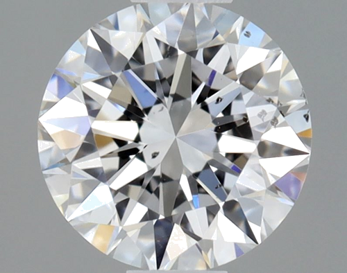 0.44 carat D-SI1 Excellent cut Natūralus Round Deimantas (1)