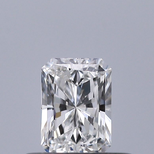 0.33 carat D-VVS1 Natūralus Radiant Deimantas (1)