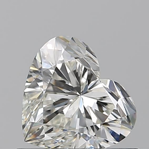 0.65 carat I-VVS2 Natūralus Heart Deimantas (1)