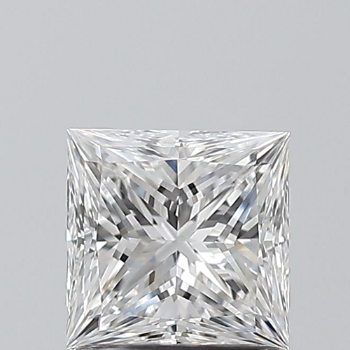 1.01 carat D-VS2 Natūralus Princess Deimantas (1)