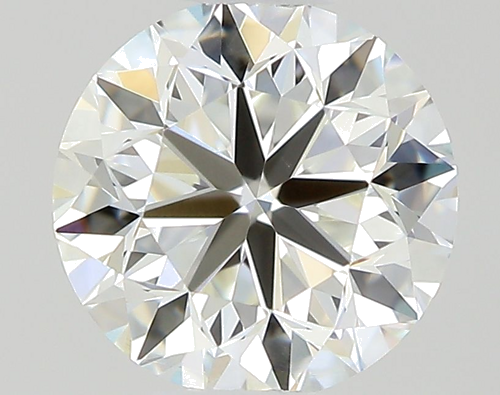 0.5 carat I-VVS2 Very Good cut Natūralus Round Deimantas (1)