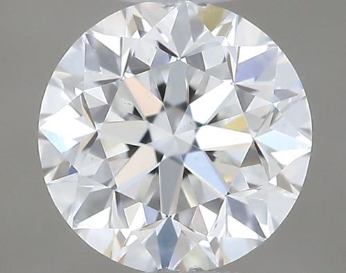 0.5 carat E-SI1 GD cut Natūralus Round Deimantas (1)