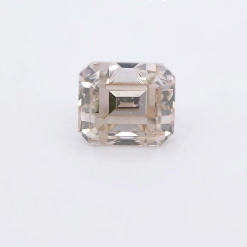 0.59 carat Fancy Light Brown-SI2 Natūralus Emerald Deimantas (1)