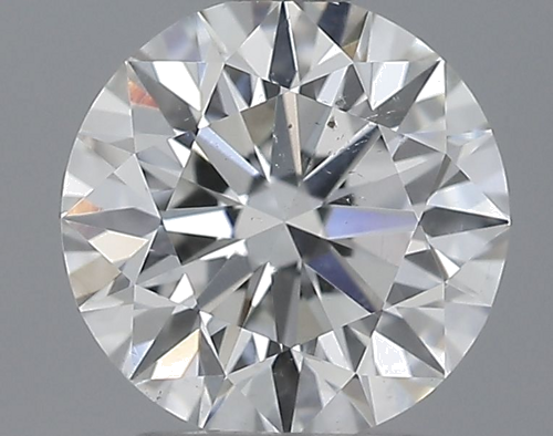 0.52 carat G-SI1 Excellent cut Natūralus Round Deimantas (1)