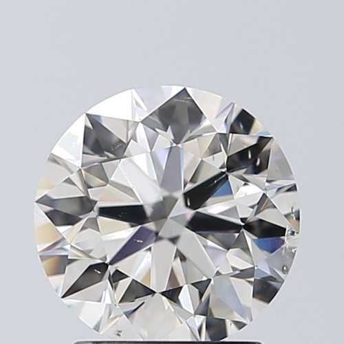 1.7 carat G-SI1 GD cut Natūralus Round Deimantas (1)