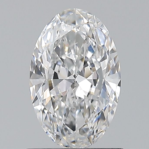 0.7 carat D-VS2 Natūralus Oval Deimantas (1)