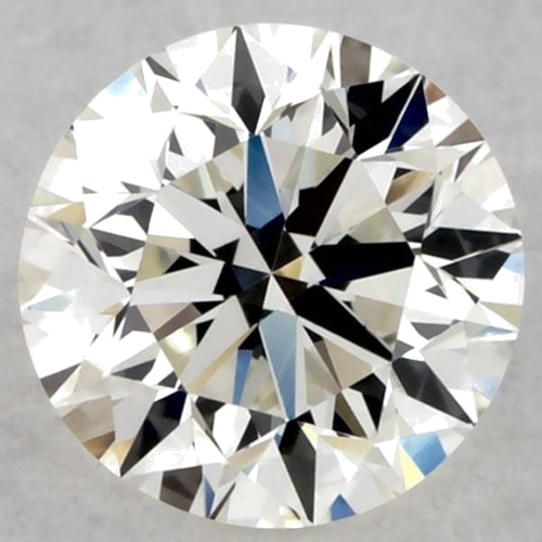 0.33 carat J-VVS2 Very Good cut Natūralus Round Deimantas (1)