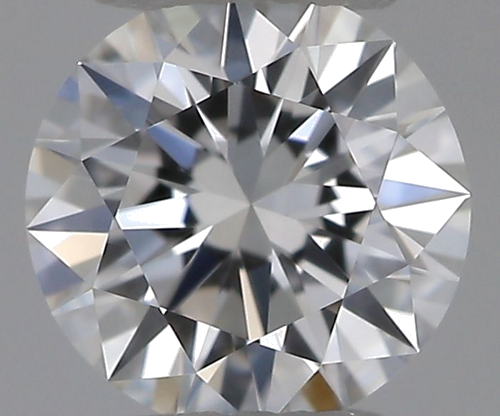 0.22 carat D-VVS2 Excellent cut Natūralus Round Deimantas (1)