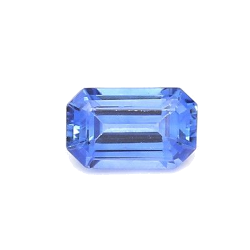 0.9 carat BLUE STEP cut Octagonal Safyras (1)