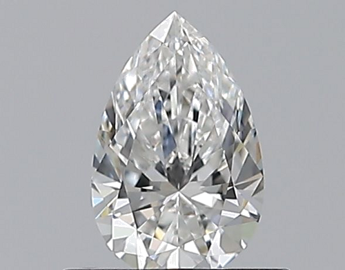 0.51 carat E-IF Natūralus Pear Deimantas (1)