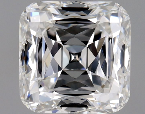 0.53 carat E-VVS2 Natūralus Radiant Deimantas (1)