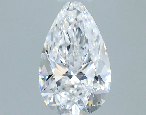 0.4 carat D-VS1 Natūralus Pear Deimantas (1)
