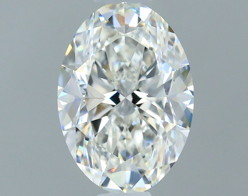 0.63 carat G-VVS2 Natūralus Oval Deimantas (1)
