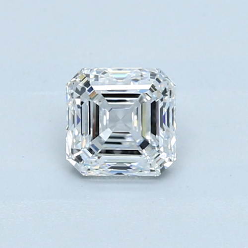 0.9 carat D-VVS2 Natūralus Asscher Deimantas (1)