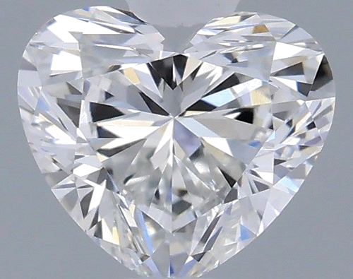 0.35 carat F-VS2 Natūralus Heart Deimantas (1)