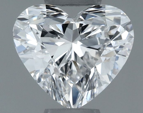 0.5 carat E-VS2 Natūralus Heart Deimantas (1)