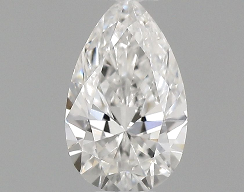 0.29 carat E-VVS1 Natūralus Pear Deimantas (1)