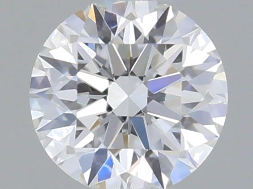 0.19 carat F-VVS1 Excellent cut Natūralus Round Deimantas (1)