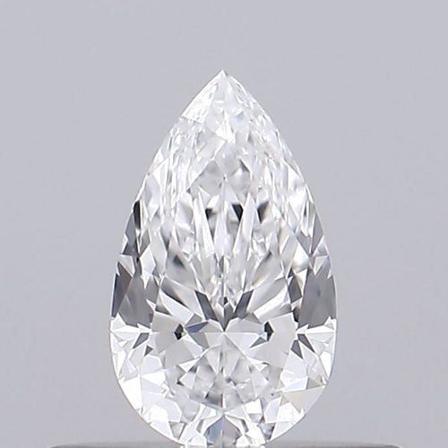 0.3 carat E-VVS2 Natūralus Pear Deimantas (1)