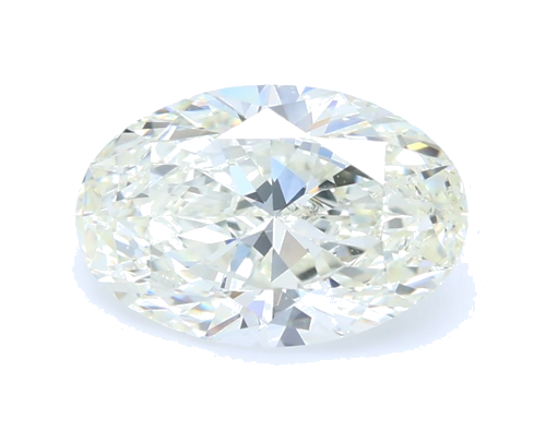 2.02 carat K-SI1 Natūralus Oval Deimantas (1)