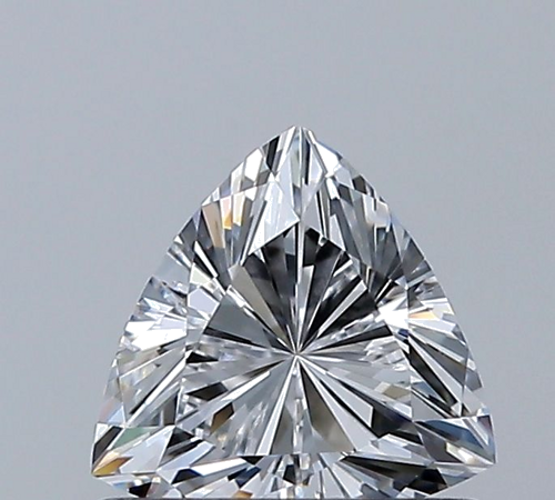 0.53 carat D-VVS1 Natūralus Triangular Deimantas (1)