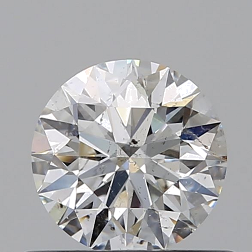 0.6 carat G-SI2 Excellent cut Natūralus Round Deimantas (1)