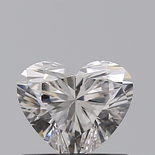 0.51 carat Faint Pinkish Brown-VS2 Natūralus Heart Deimantas (1)