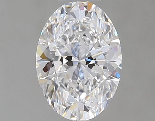 0.56 carat D-VS2 Natūralus Oval Deimantas (1)