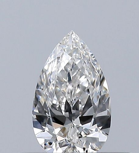 0.3 carat H-VVS1 Natūralus Pear Deimantas (1)