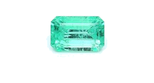 0.7 carat GREEN STEP cut Octagonal Smaragdas (1)