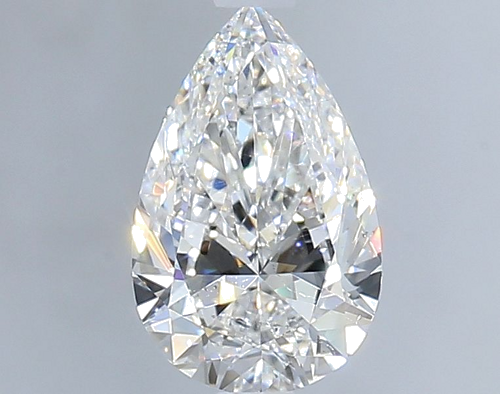 1.0 carat E-SI1 Natūralus Pear Deimantas (1)
