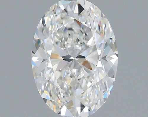 0.7 carat H-VS2 Natūralus Oval Deimantas (1)