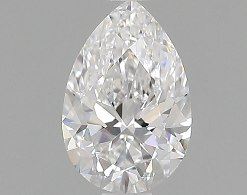 0.7 carat D-VVS1 Natūralus Pear Deimantas (1)