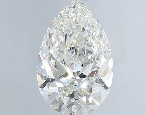 2.02 carat I-SI1 Natūralus Pear Deimantas (1)