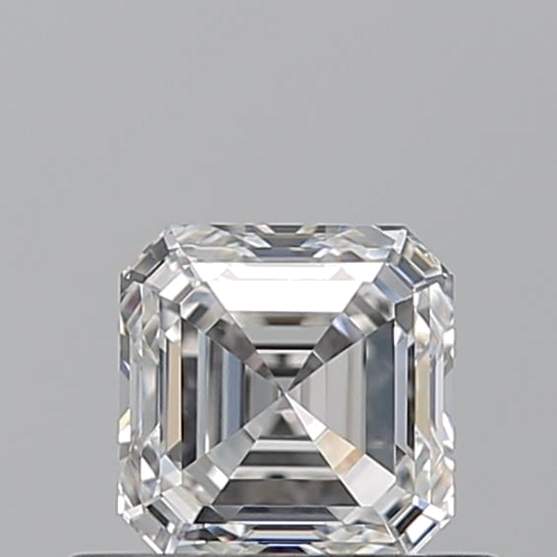 0.53 carat G-VS2 Natūralus Asscher Deimantas (1)