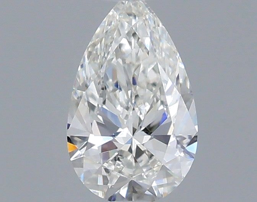 0.4 carat G-VVS2 Natūralus Pear Deimantas (1)