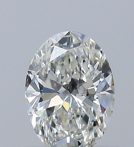 0.5 carat I-VS2 Natūralus Oval Deimantas (1)