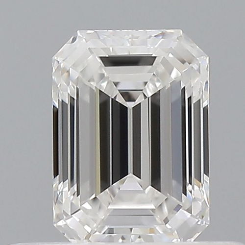 0.5 carat E-VVS1 Natūralus Emerald Deimantas (1)