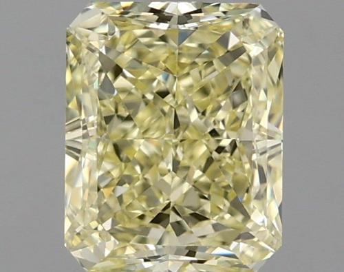 2.01 carat Fancy Yellow-VS1 Natūralus Radiant Deimantas (1)