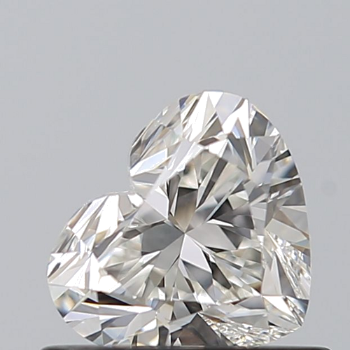 0.62 carat I-VS1 Natūralus Heart Deimantas (1)