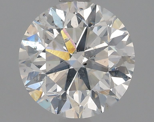 2.02 carat I-SI2 Very Good cut Natūralus Round Deimantas (1)