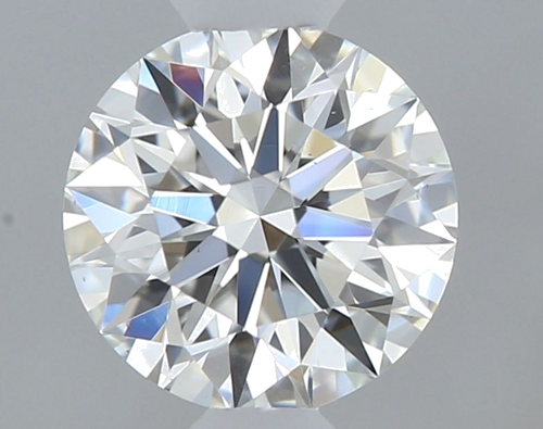 0.46 carat H-VS1 Excellent cut Natūralus Round Deimantas (1)