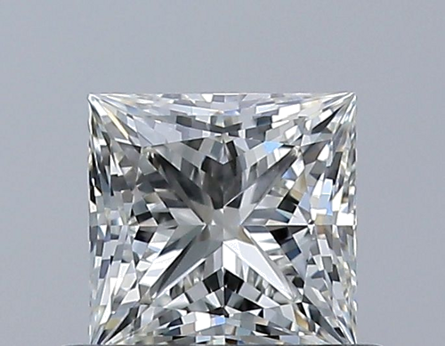 0.51 carat J-VS2 Natūralus Princess Deimantas (1)