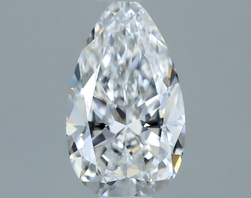 0.3 carat D-VS1 Natūralus Pear Deimantas (1)